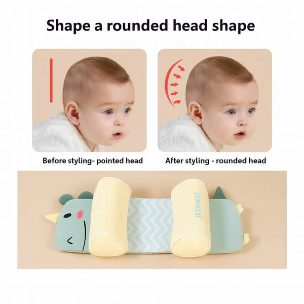 Baby Shaping Head Support Pillow - Assorted Colour